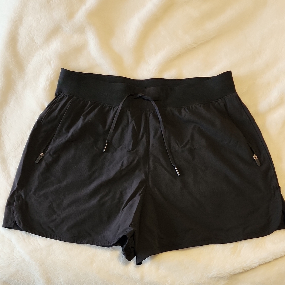 Lululemon Women's Black Drawstring Shorts